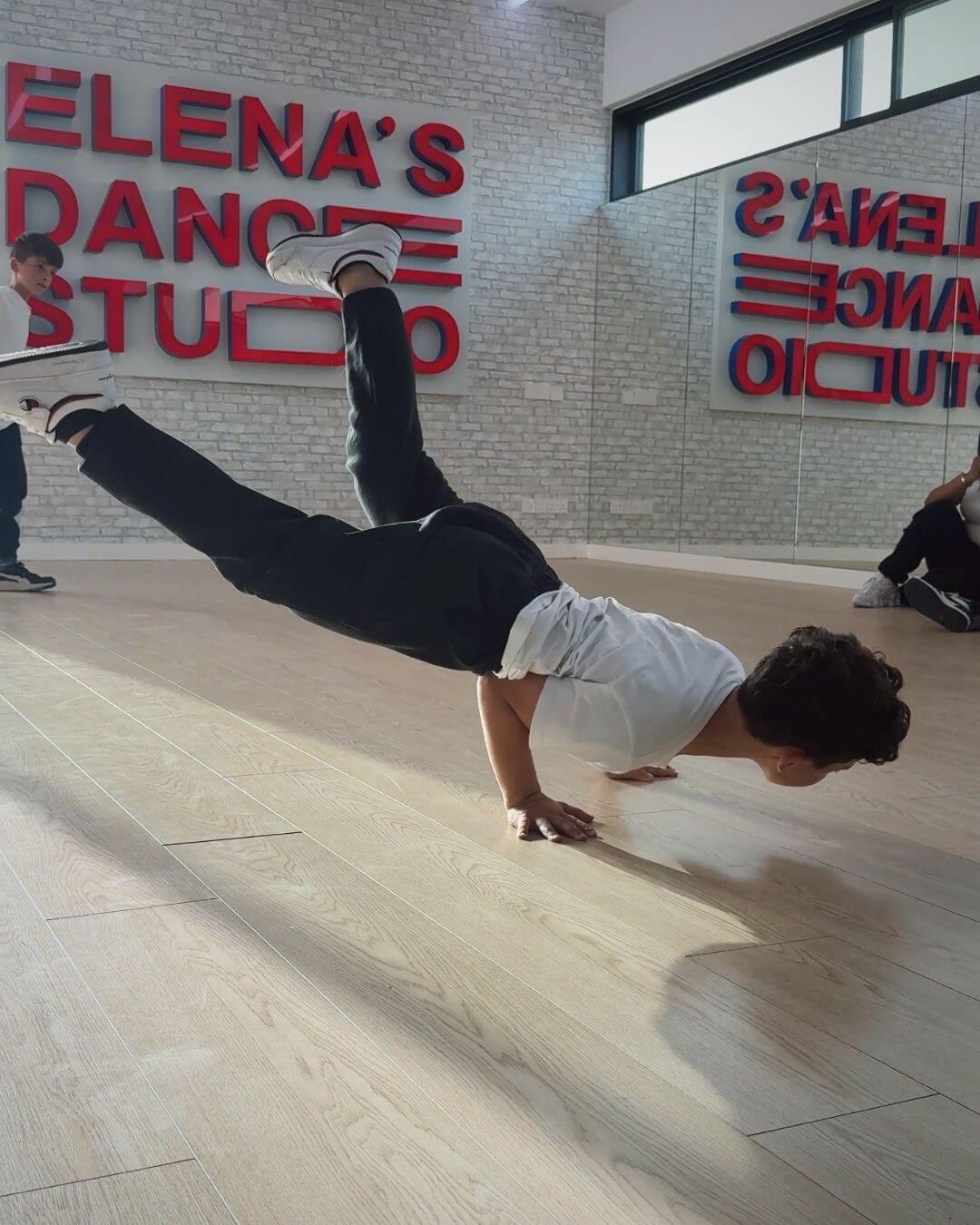 Ballet class at Elena's Dance Studio